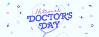 Quirky Doctors Day Facebook Cover Image Preview