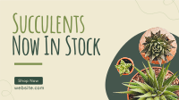 New Succulents Facebook Event Cover