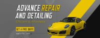 Car Auto Repair Facebook Cover Image Preview