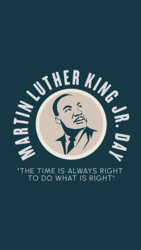 Martin Luther King Jr Day Facebook Story