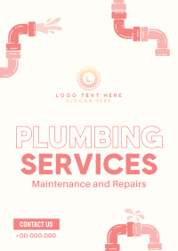 Plumbing Expert Services Poster