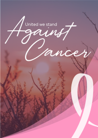 Stand Against Cancer Poster