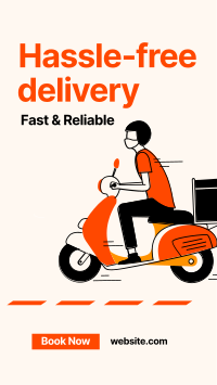 Hassle-Free Delivery  Instagram Story