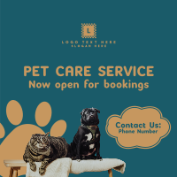 Pet Care Service Instagram Post