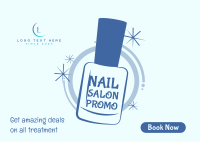 Nail Salon Discount Postcard