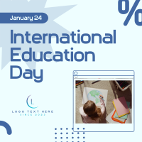 International Education Day Instagram Post