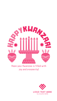 Kwanzaa Badge Instagram Story