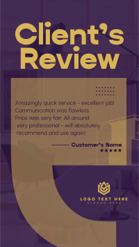 Handyman Review Facebook Story