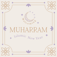 Happy Muharram New Year Instagram Post Design