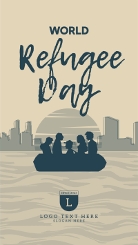 World Refuge Day Facebook Story