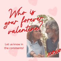 Valentine's Date Instagram Post Design