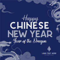 Chinese New Year Dragon Linkedin Post