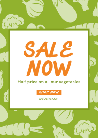 Vegetable Supermarket Flyer