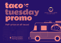 Taco Tuesday Postcard
