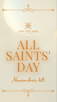 Illuminating Saints Facebook Story Design