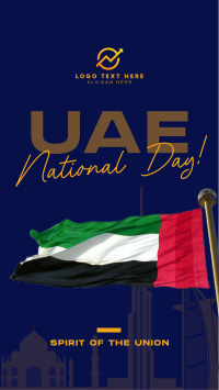 UAE National Flag Facebook Story