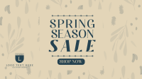 Spring Season Sale YouTube Video