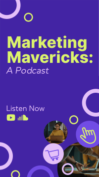 Digital Marketing Podcast Instagram Reel Design