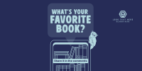 Q&A Favorite Book Twitter Post