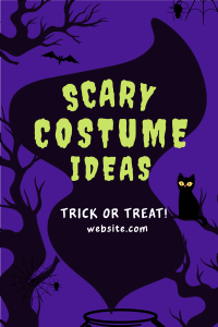 Spooky Halloween Pinterest Pin Image Preview