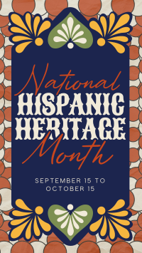 Talavera Hispanic Heritage Month Instagram Reel Image Preview