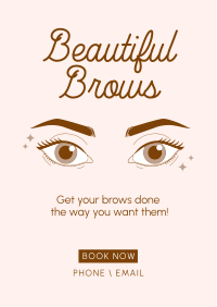 Beautiful Brows Flyer