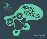 April Fools Clown Facebook Post