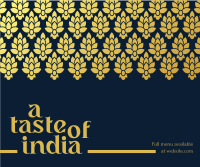 Taste of India Facebook Post