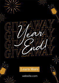 Year End Giveaway Poster