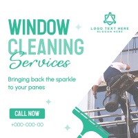 Sparkling Window Cleaning Instagram Post