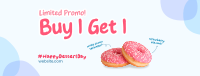 Donut Facebook Cover example 4