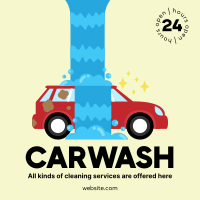 Carwash Services Instagram Post