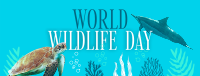 Aquatic Wildlife  Facebook Cover