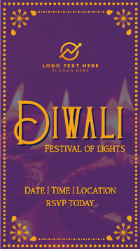 Festive Diwali Event Facebook Story