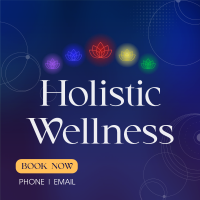 Holistic Wellness Linkedin Post Design