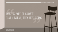 Motivational Quote Minimalist Animation