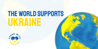 The World Supports Ukraine Twitter Post