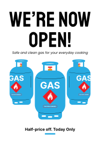 LPG Provider Poster Design