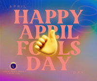 Happy April Fools Day Facebook Post