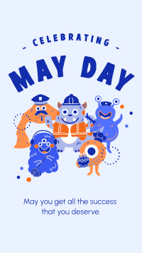 Celebrate May Day Instagram Story