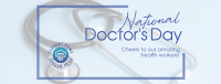 Celebrate National Doctors Day Facebook Cover Image Preview