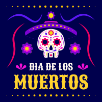 Dia De Los Muertos Instagram Post Design