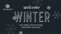 Winter Greeting Facebook Event Cover