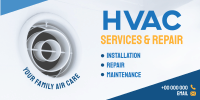 HVAC Services and Repair Twitter Post