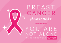 Breast Cancer Campaign Postcard