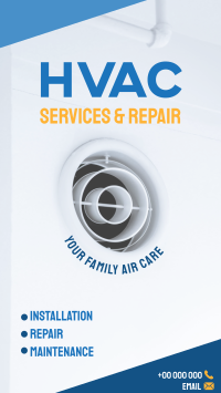 HVAC Services and Repair Instagram Story