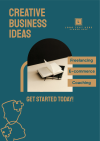 Business Idea Suggestions Flyer Design