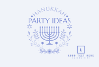 Happy Hanukkah Pinterest Cover