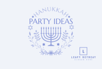 Happy Hanukkah Pinterest Cover Image Preview