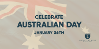 Australian Day Flag Twitter Post